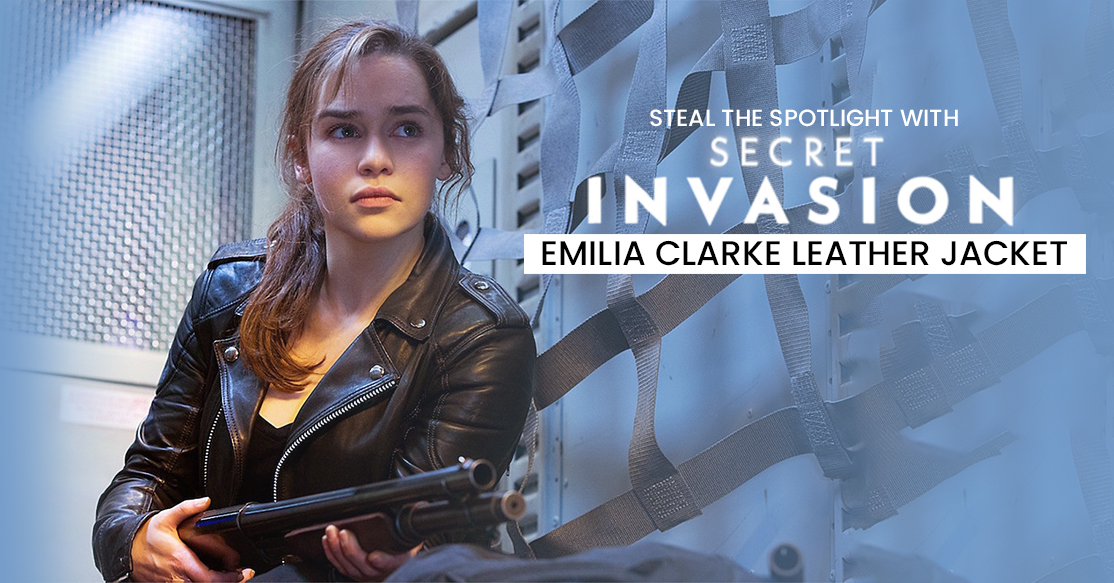 Secret Invasion Emilia Clarke Leather Jacket
