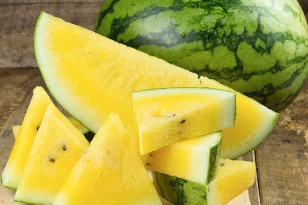 Yellow Watermelon Has Many Health Benefits.