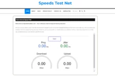 Test your ISP Speed test with Speedstestnet.com