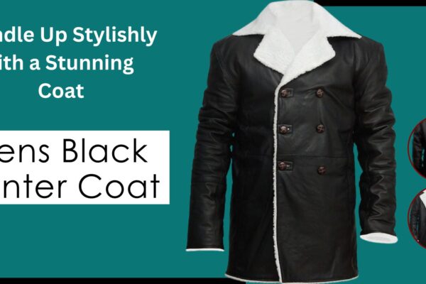 mens black coat