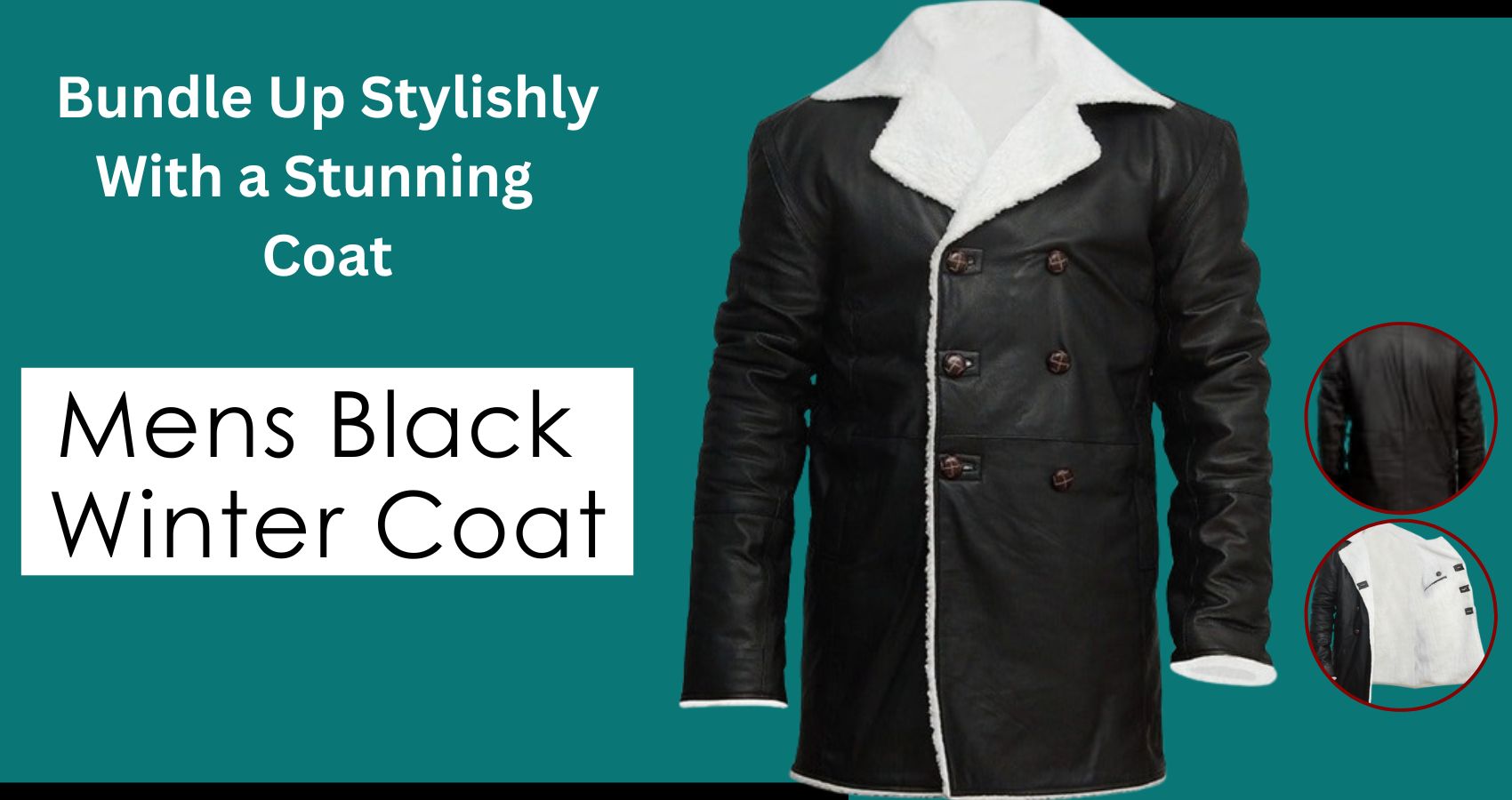 mens black coat