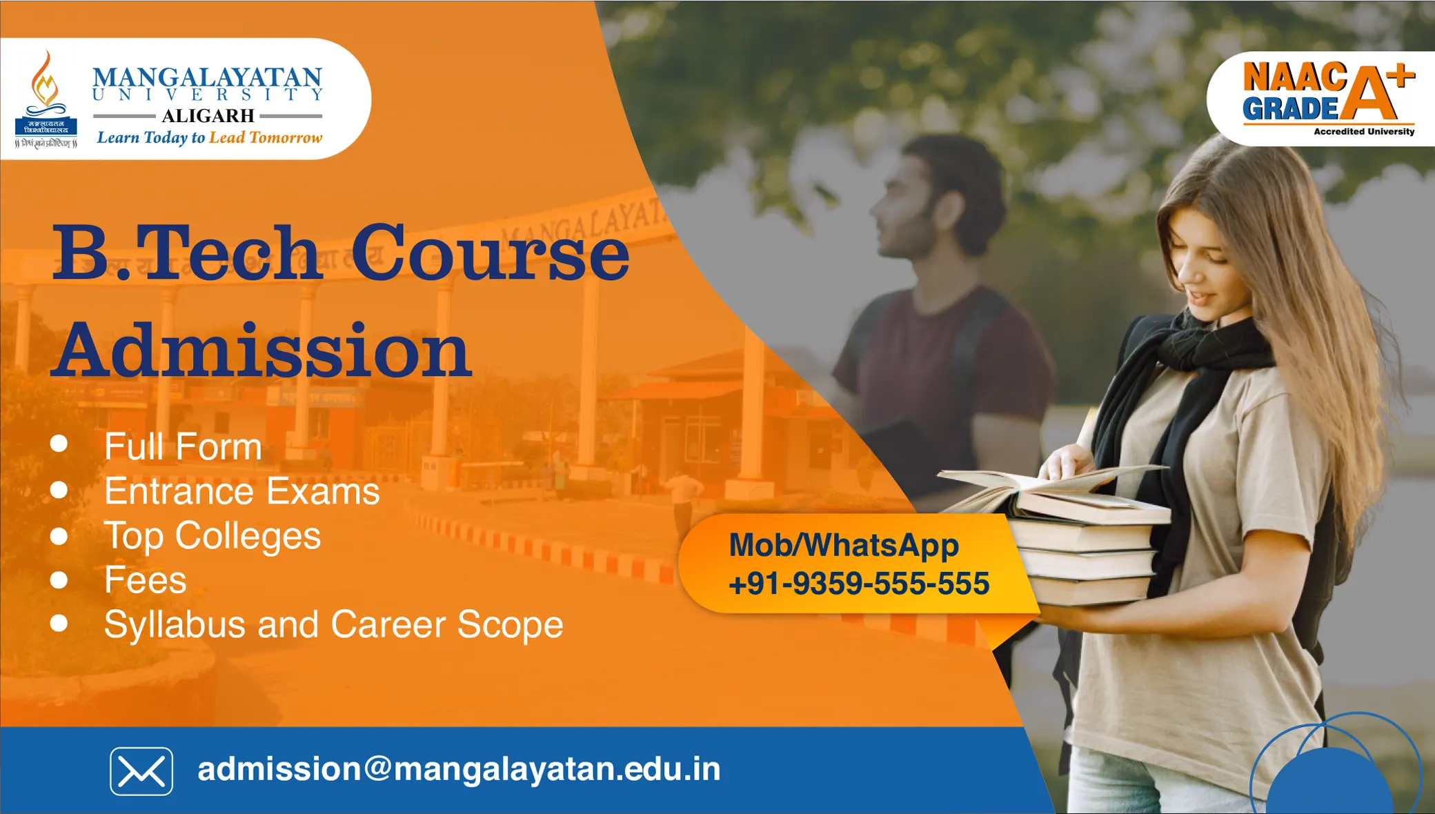 btech admission