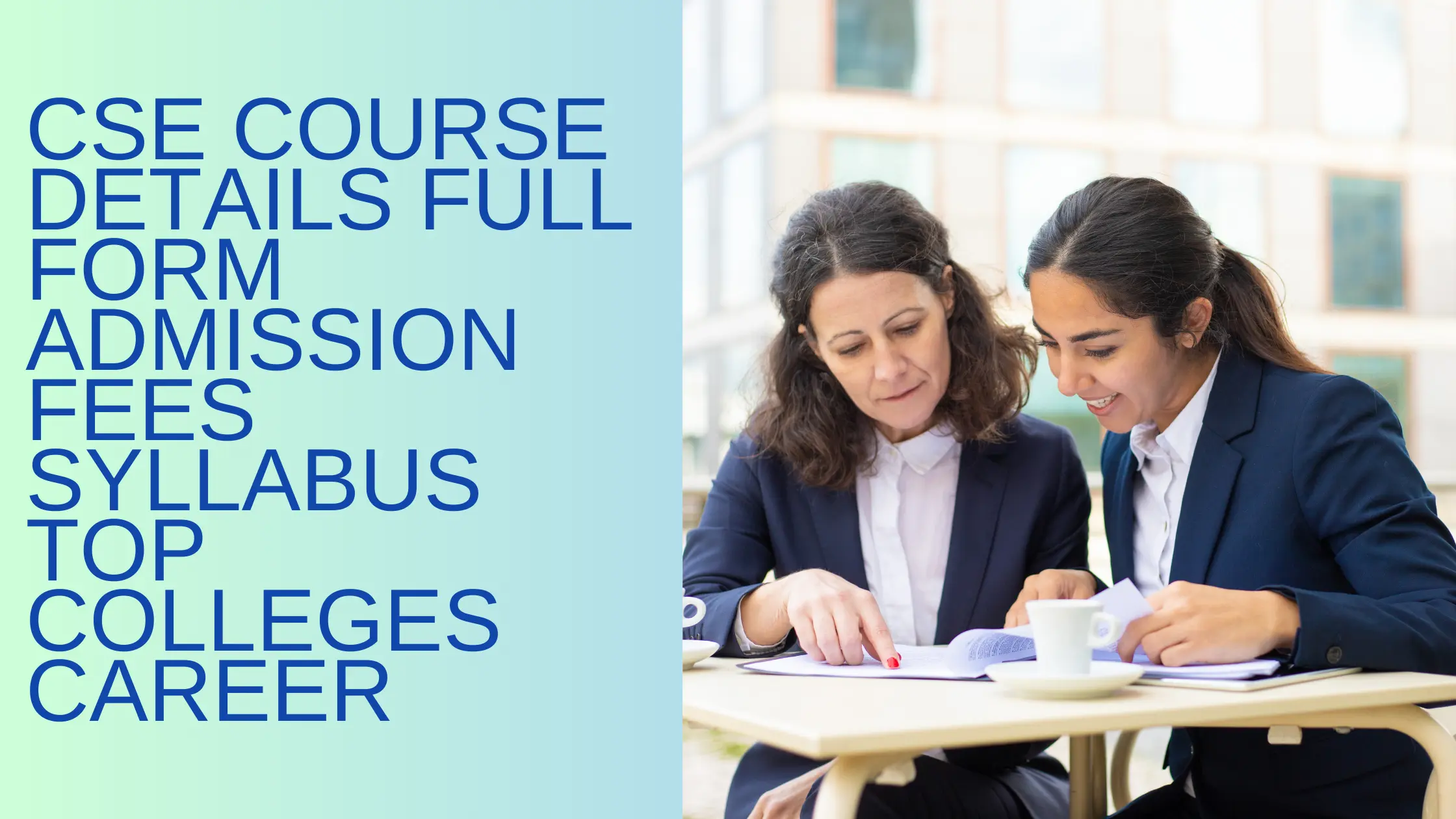 cse course admission